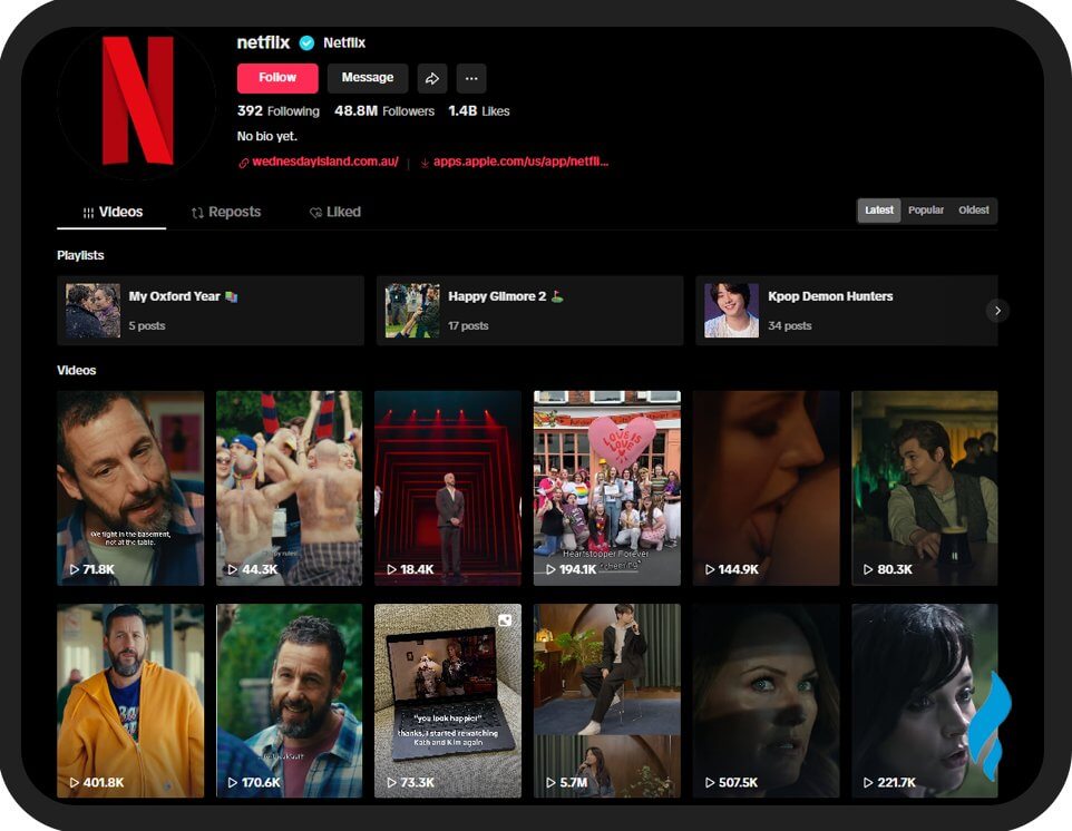 Best Brands on Social Media: Netflix