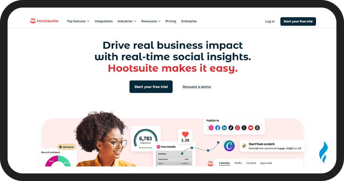Best Social Media Scheduling Tool: Hootsuite