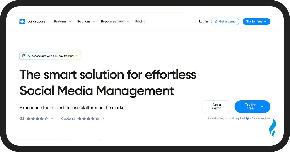 Best Social Media Scheduling Tool: Iconosquare