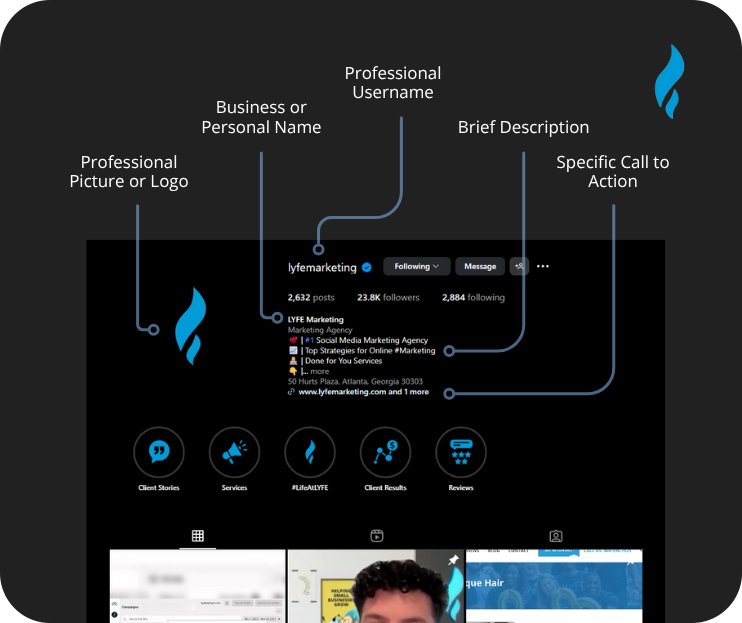 Professional Social Media Profile