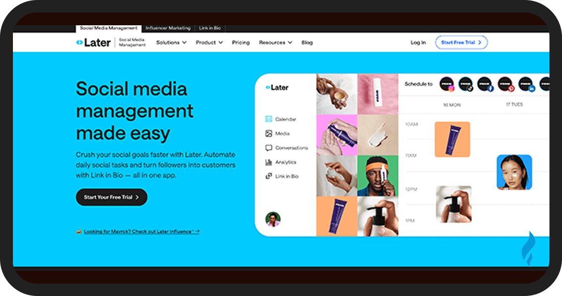 Best Social Media Scheduling Tool: Later