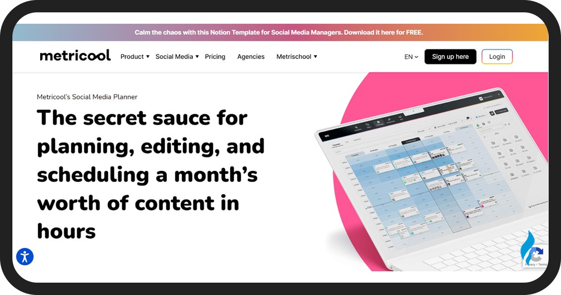 Metricool: Best Social Media Scheduler