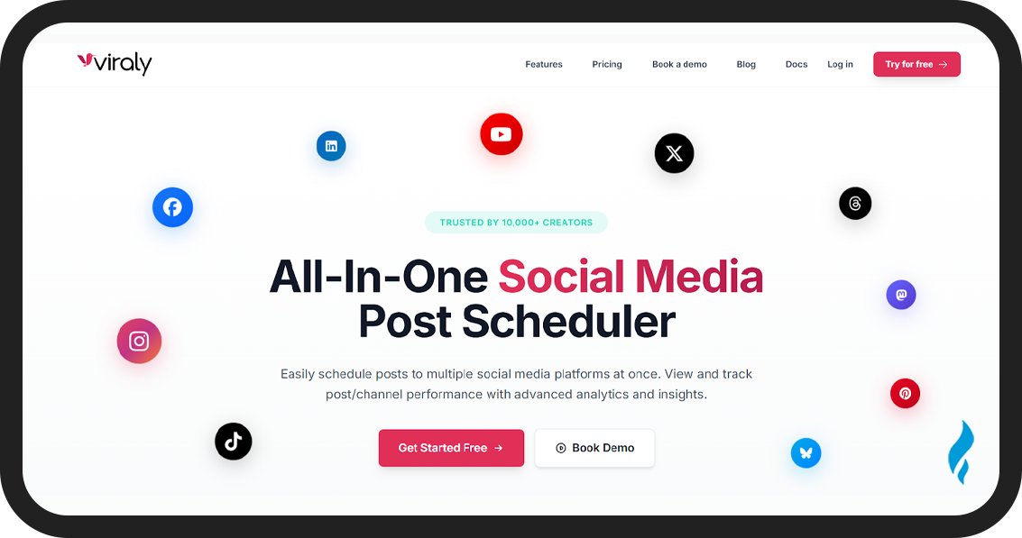 Viraly: Best Social Media Scheduler