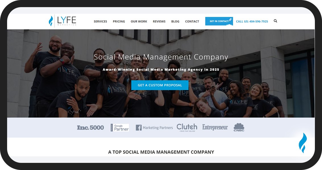 LYFE Marketing: Top Social Media Marketing Agency Atlanta​