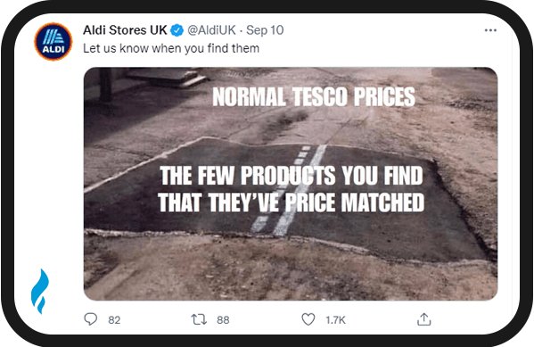 What is an example of social advertisement? 