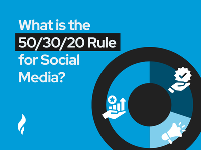 What is the 50/30/20 Rule for Social Media?