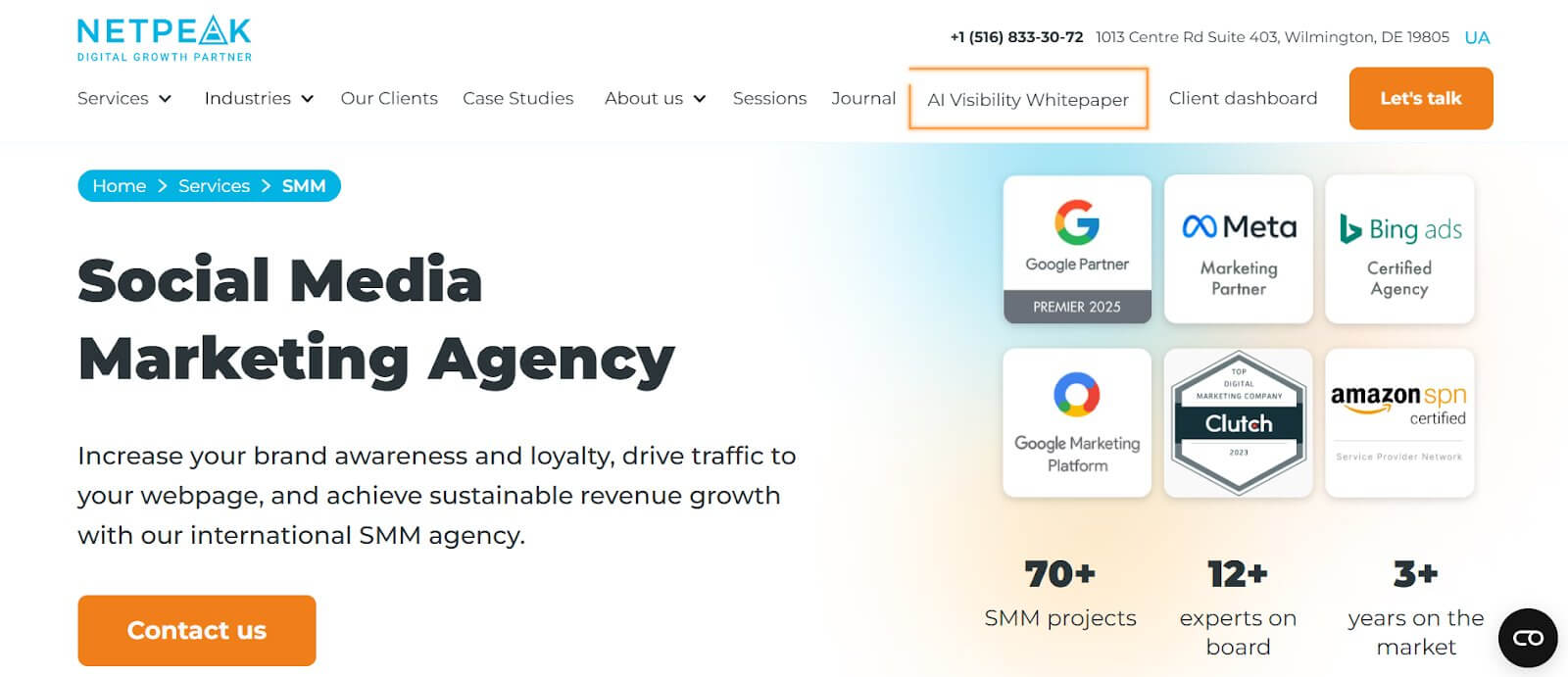 Social Media Marketing Agency Delaware