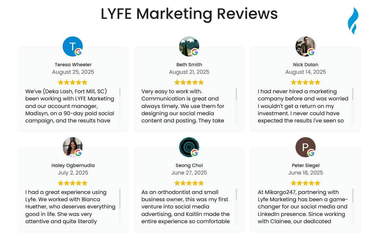 LYFE Marketing Reviews