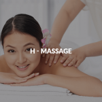 H massage logo.