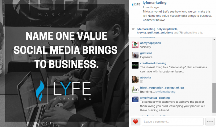 social media content ideas