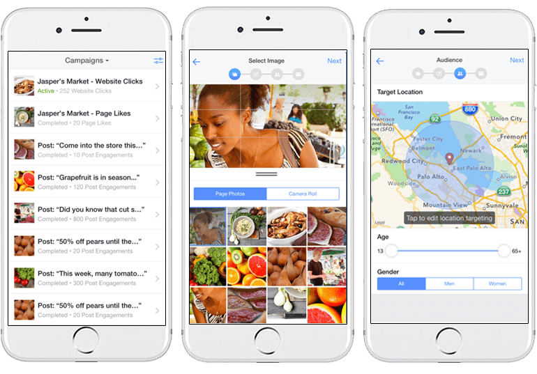 social media marketing ads