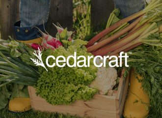 CedarCraft logo.