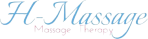 h massage logo.