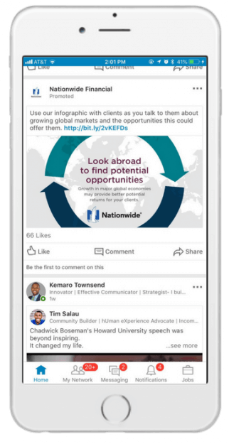 LinkedIn Advertising Service