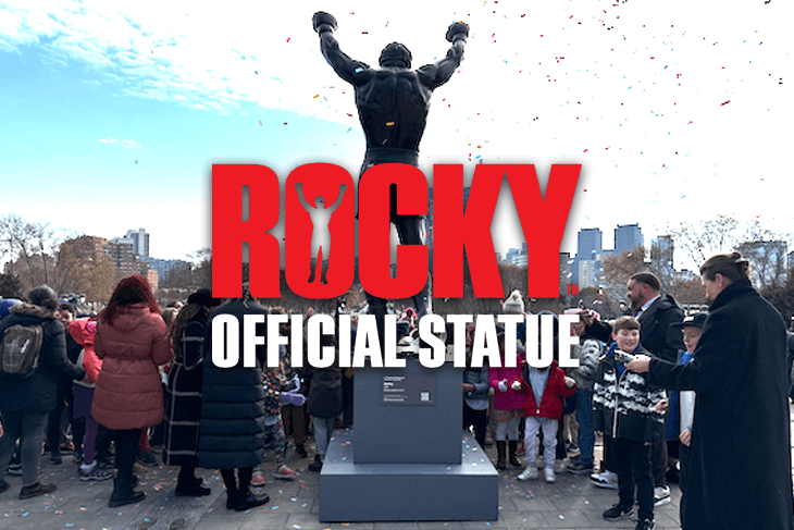 ROCKY Statue