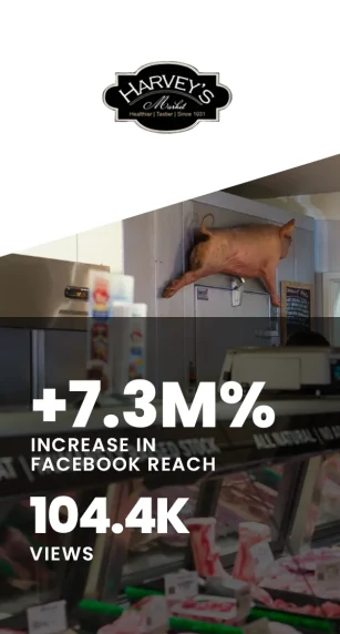 How LYFE Marketing helped Harvey’s Market